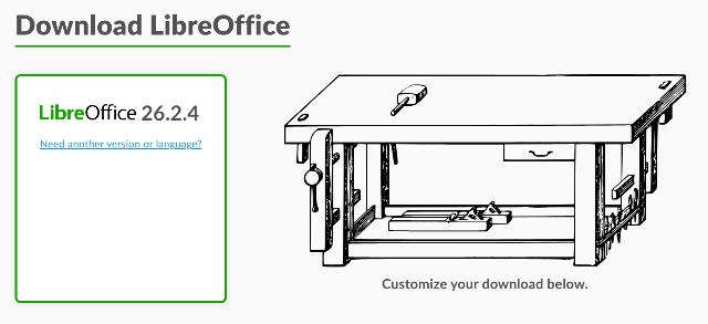 Download LibreOffice 26.2.4