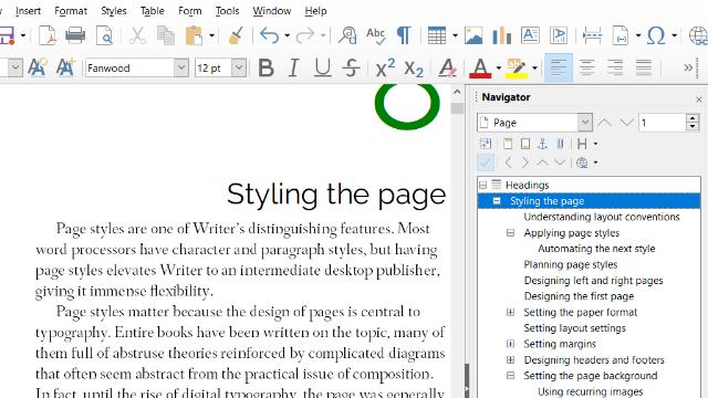 Libreoffice Writer